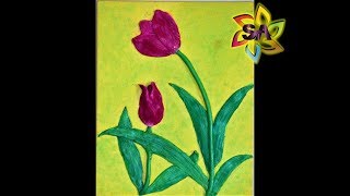 3D Art using Clay on Canvas  A tutorial for beginners [upl. by Irra]