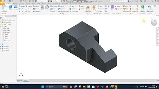 Autodesk Inventor 2024 Guide Bracket [upl. by Inilahs659]