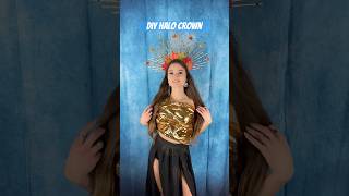 DIY Gold Crown  Krone Tutorial cosplay diy tutorial crown crafts craft basteln [upl. by Nirrej]