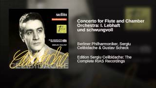 Concerto for Flute and Chamber Orchestra I Lebhaft und schwungvoll [upl. by Llerrah]