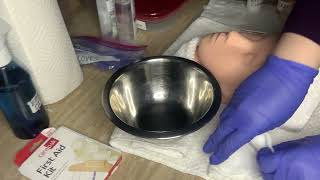 Maryland esthetician state board practical exam video  3 [upl. by Kenward713]