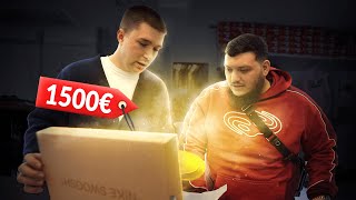 1500€ SNEAKER FÜR ABUGOKU 🤑👟  VLOG mit AbuGoku und Breitenberg [upl. by Ahsets]