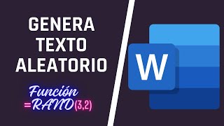 Genera texto aleatorio en párrafos y frases en menos de 2 segundos [upl. by Eleda]