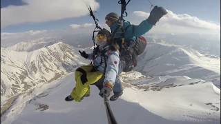 Gudauri Paragliding year round [upl. by Caryn]