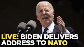 Watch live Biden speaks at NATO summit as questions swirl around campaign [upl. by Hammad]