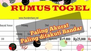 Rumus Togel Paling Ditakuti Bandar [upl. by Sharma]