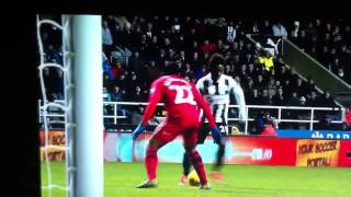 Gael bigirimana first Newcastle goal vs Wigan [upl. by Aikemet]