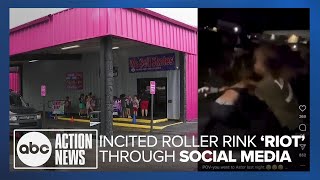 Woman incited riot outside Astro Skate through social media HCSO [upl. by Emyam]