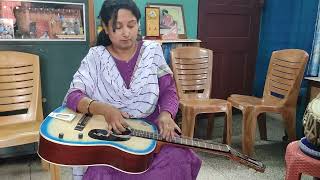 Vaishnaba Jana To Tene Kahiye jeHawaiian GuitarInstrumentalJayati Pandit Nath [upl. by Navad664]