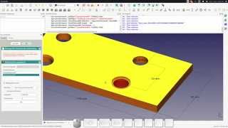 FreeCAD  Répétition de chanfreins [upl. by Rratsal]