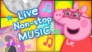 Peppa Pig Official Music Videos 🐷 Peppa Pig Music amp Songs 247 🪩 Peppa Pig Theme Tune Remix amp More [upl. by Johnathon]