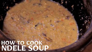 How to cook Ndele Soup [upl. by Nnaitsirk]