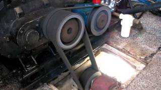 PTO Truckmount Carpet Cleaning Machine Part 1 belt cover removed [upl. by Conlan]