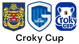 SK Beveren  KRC Genk Croky Cup  30102024 [upl. by Ecnadnak]