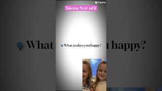 Siennas first edit [upl. by Nilson]