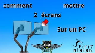 comment brancher 2 écrans sur Un Même P C [upl. by Ael196]