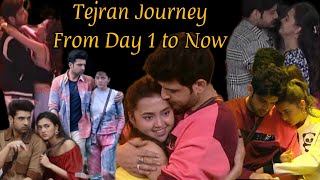 tejran Journey From Day One to Now in Bigg Boss 15  Tejasswi and Karans Journey In Bigg Boss 15 [upl. by Wiersma]