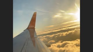 AMAZING SUN RISE PLANE LANDING ASMR [upl. by Aiuqram]