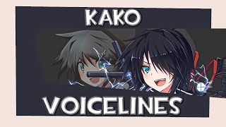 All Kako Voicelines Kancolle [upl. by Kuebbing]