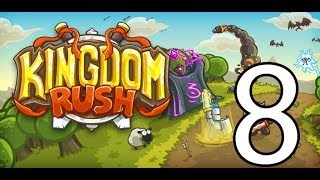 Kingdom Rush Steam Edition Lets PlayPart 8 The Dark Tower [upl. by Atiluap]