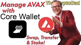 Master Avalanche AVAX with Core Wallet amp Ledger Swaps Transfers amp Staking Explained 🚀🔐 [upl. by Huntlee]