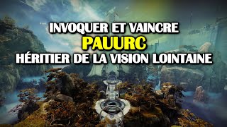 Destiny 2  Vaincre Pauurc Héritier de la vision lointaine boss caché de la Cité des rêves [upl. by Coulombe]