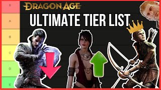 Definitive Dragon Age Companion Tier List [upl. by Zednanreh]