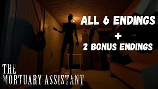 The Mortuary Assistant  All Endings  Art Plays [upl. by Tnaryb]