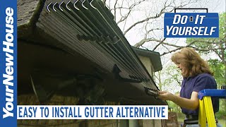 Gutter Alternative Rainhandler  Do It Yourself [upl. by Loar]