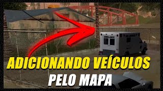 COMO COLOCAR VEÍCULOS ESTACIONADOS PELO MAPA GTA SA  RÁPIDO E FÁCIL [upl. by Bettina59]