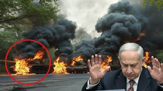 NETANYAHU SURRENDER Hundreds of Israels proud tanks were destroyed by Iran [upl. by Deegan99]