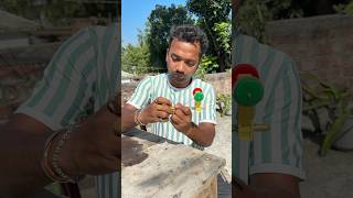 Making A toy car 🚗 with clip pain ￼ rubber band ￼and cap ￼Bengali mini blog shorts😱 [upl. by Namaj810]