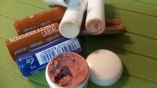 DIY Como hacer un labial  reciclar [upl. by Siradal]