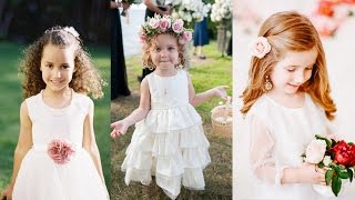 12 Gorgeous Hairstyles For Little Flower Girls [upl. by Trahern]