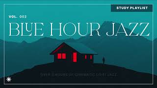 Blue Hour Jazz 3 Hours of Cinematic Instrumental Blues amp TripHop LoFi for Study amp Creativity 🎶✨ [upl. by Ginevra]