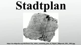 Stadtplan [upl. by Niret889]