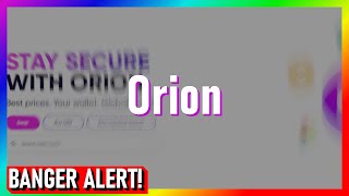 HOT🔥  Orion  The most CEXY DEX on the market Incerdible token really undervalued [upl. by Ellatsirhc]