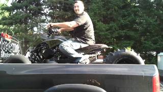 Xtreme Motorworks built Impulse Turbo Charged Yamaha Nytro powered Raptor Race Bike [upl. by Yrennalf]