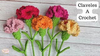 🌿Rama de hojas a Crochet🌿 flor de llavero🌿paso a paso🌿Heydcrochet [upl. by Woods40]