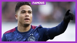 Justin Kluivert over zijn trotse familie [upl. by Laerdna]