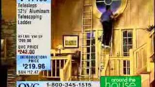 Home Shopping Network Ladder Fall [upl. by Acnaiv]