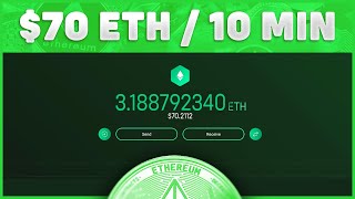 FREE ETHEREUM Mining 2022  Earn 69 Every 10 Minutes No Investment [upl. by Kruse]