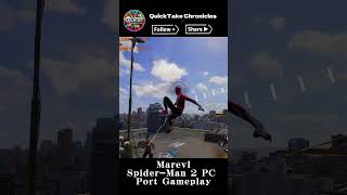 Marvels Spiderman 2 PC PORT 4K  V 155  PART 3  QuickTakeChronicles [upl. by Si889]