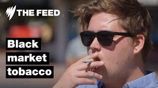 Black market tobacco floods Australian market  Investigations  SBS The Feed [upl. by Adnoloy694]