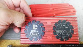 BMS DALY 20S 72V 100 A REPARANDO CAMBIO MOSFET EN CORTO [upl. by Loris149]