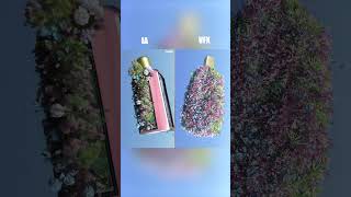 IA VS VFX digitalart gucciflora perfumeanimation 3ddesign 3danimation beforeandaftervfx [upl. by Martie488]