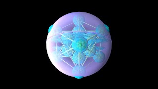 Metatrons Cube in 3D [upl. by Zehe]