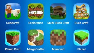 Cube Craft Exploration Multi Block Craft Build Craft Planet Craft Merge Crafter Minecraft [upl. by Henriette]