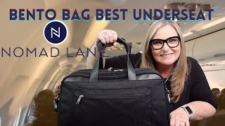 Nomad Lane Bento Bag 30 Best Under Seat Carryon Luggage [upl. by Earb]