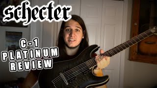 Schecter C1 Platinum  HONEST REVIEWDEMO [upl. by Ivonne]